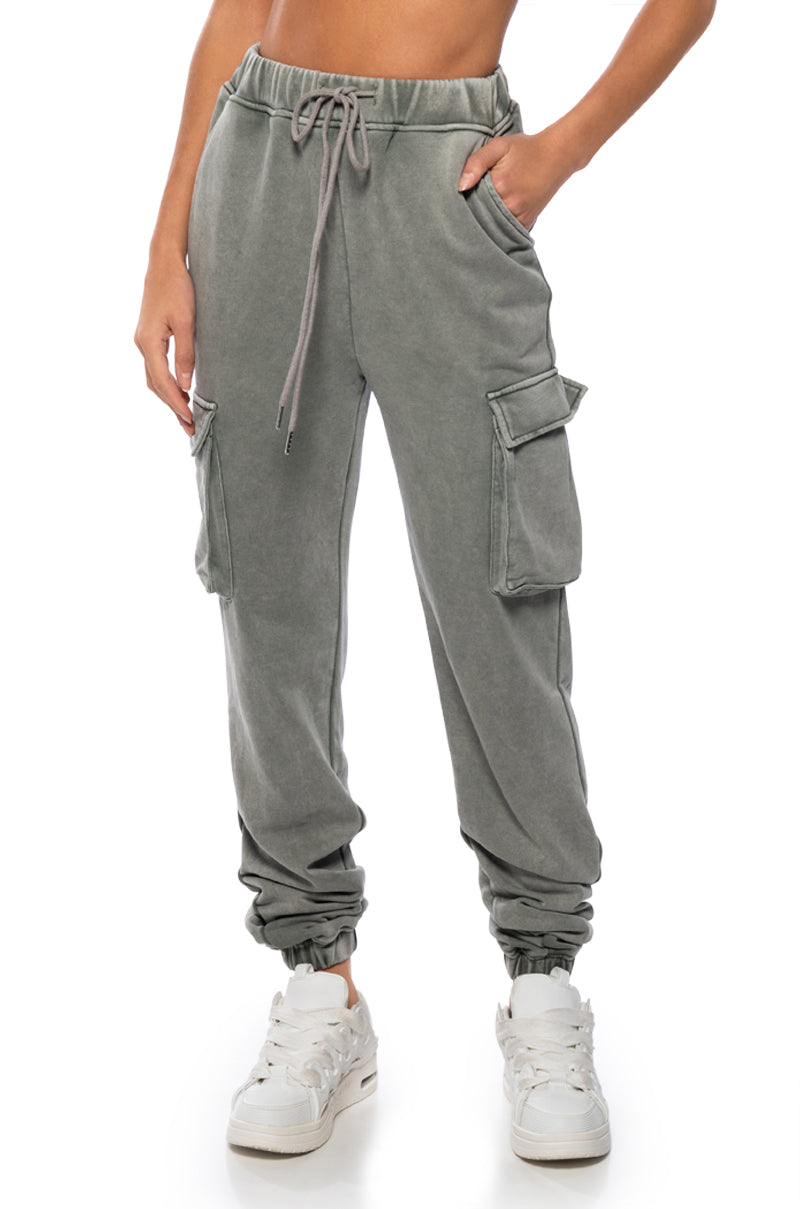 Front View Here Comes The Hurricane Cargo Jogger