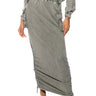 Front View Here Comes The Hurricane Cargo Maxi Skirt