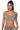 Front View Here Comes The Hurricane Ribbed Knit Bralette