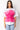 Back View Here Comes Trouble Tulle Detail Belted T Shirt