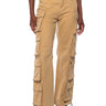 Front View Here To Stay Side Pocket Cargo Pants