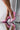 Front View Here To Stay Stiletto Pointed Toe Pump in Pink Patent