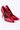 Detail View Here To Stay Stiletto Pointed Toe Pump in Red Patent