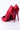 Full View Here To Stay Stiletto Pointed Toe Pump in Red Patent