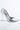 Back View Here To Stay Stiletto Pointed Toe Pump in Silver