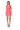 Extra View Hey Boo Rhinestone Mini Dress In Pink