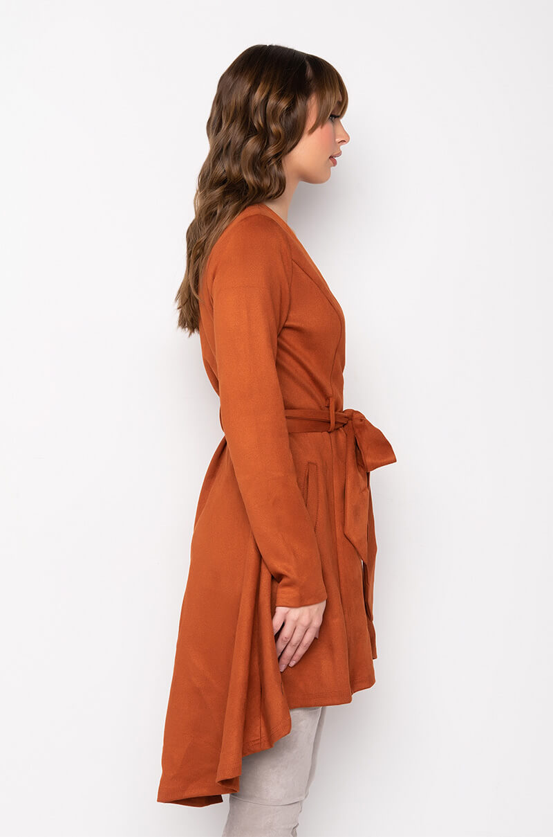 HEY THERE MINI LONG SLEEVE SUEDE DRESS AKIRA HEY THERE MINI LONG SLEEVE SUEDE DRESS AKIRA