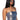 Front View Hillary Metallic Corset Top