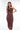 Front View Honey Babe Mesh Ruched Midi Dress