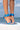 Front View Hot Girl Problems Satin Square Toe Stiletto Sandal In Blue