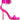 Front View Hot Girl Problems Satin Square Toe Stiletto Sandal In Fuchsia