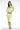 Front View Hot Girl Ruched Midi Dress