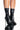 Side View Hot Stuff Stiletto Sock Bootie In Black