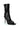 Back View Hot Stuff Stiletto Sock Bootie In Black