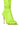 Extra View Hot Stuff Stiletto Sock Bootie In Lime