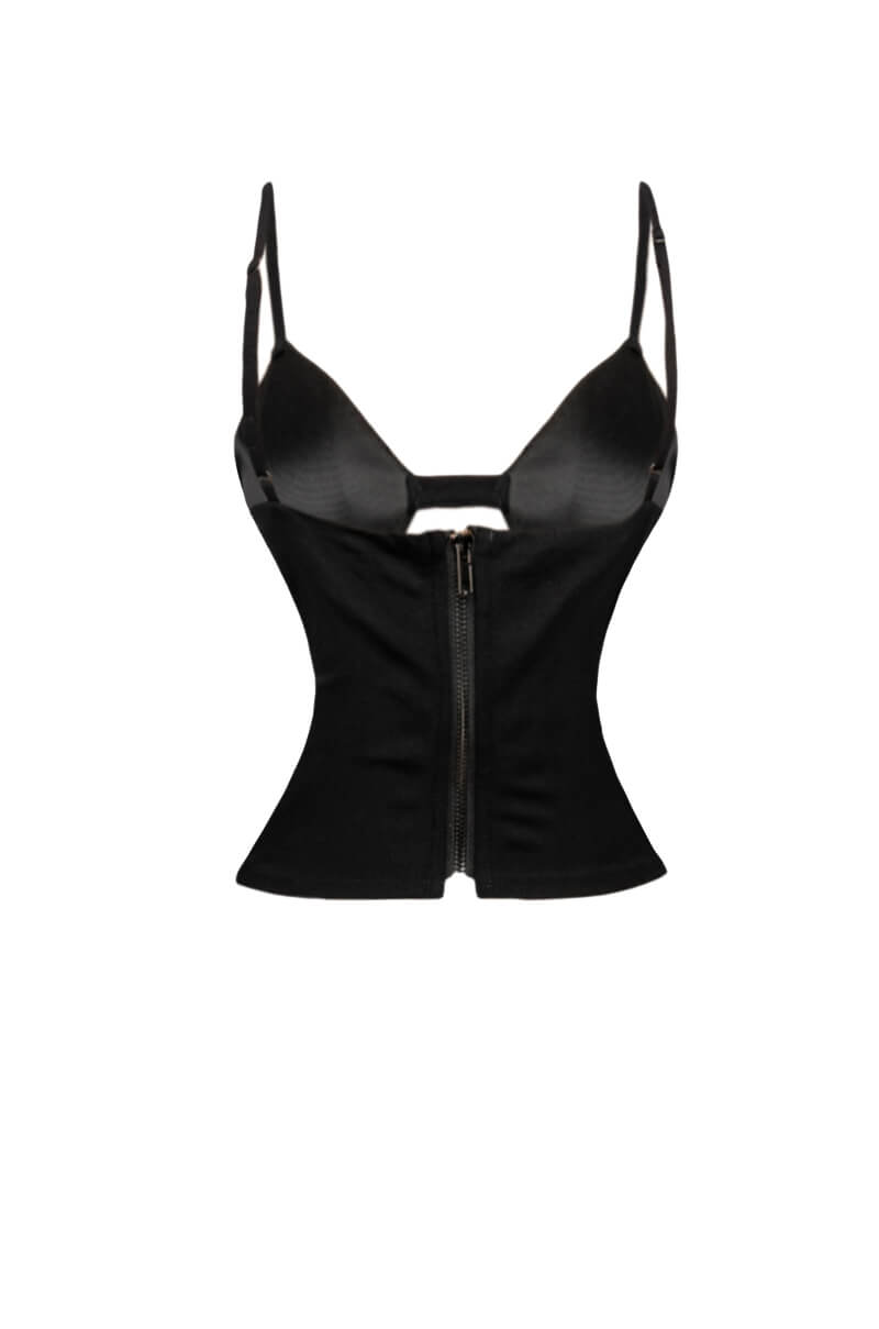 Detail View Hottie Cutout Crop Tank