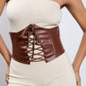 Front View Hourglass Underbust Corset Belt