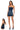 Front View Hows The View Strapless Denim Mini Dress