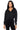 Front View Hurricane Half Zip Crop Hoodie