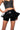 Front View I Add Flare Faux Leather Peplum Belt