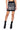 Front View I Am Her Embellished Knit Mini Skirt