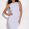 Front View I Got It Midi Bodycon Dress