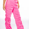 Front View I Just Wanna Be Seen Joggers In Pink