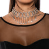 Front View I Live For This Embellished Statement Choker