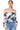 Front View I Spy Denim Patchwork Oversized Shirt
