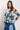Front View I Spy Denim Patchwork Oversized Shirt