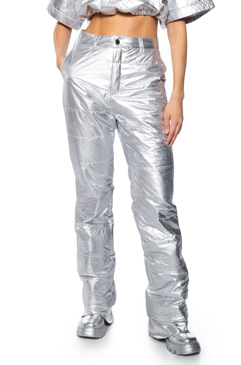 ICE ME OUT FLARE LEG PUFFER PANT view 0