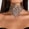 Front View Icy Neck Brace Choker