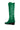 Detail View Iggy Metallic Western Style Below The Knee Boot In Green