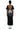 Extra View Illusions Embellished Spike Detail Graphic Maxi Dress