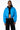 Back View Im Blue Puffer Bomber Jacket