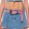 Front View Im In Love With A Rockstar Embellished Belt