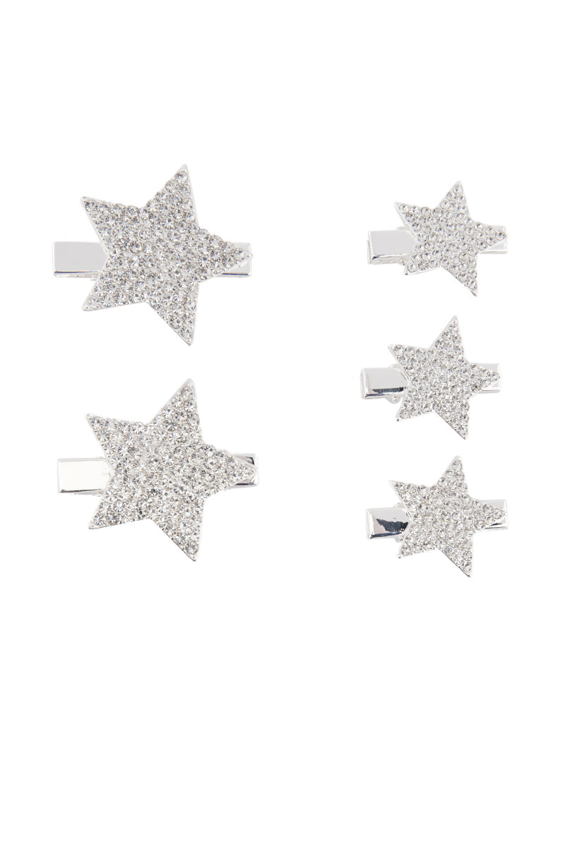Side View Im The Star Bling Hair Pin Set 1