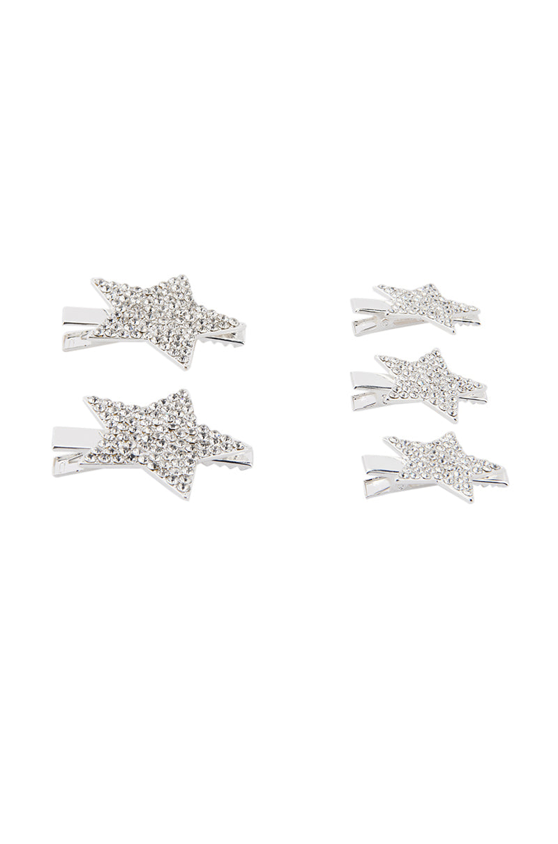 Back View Im The Star Bling Hair Pin Set 2
