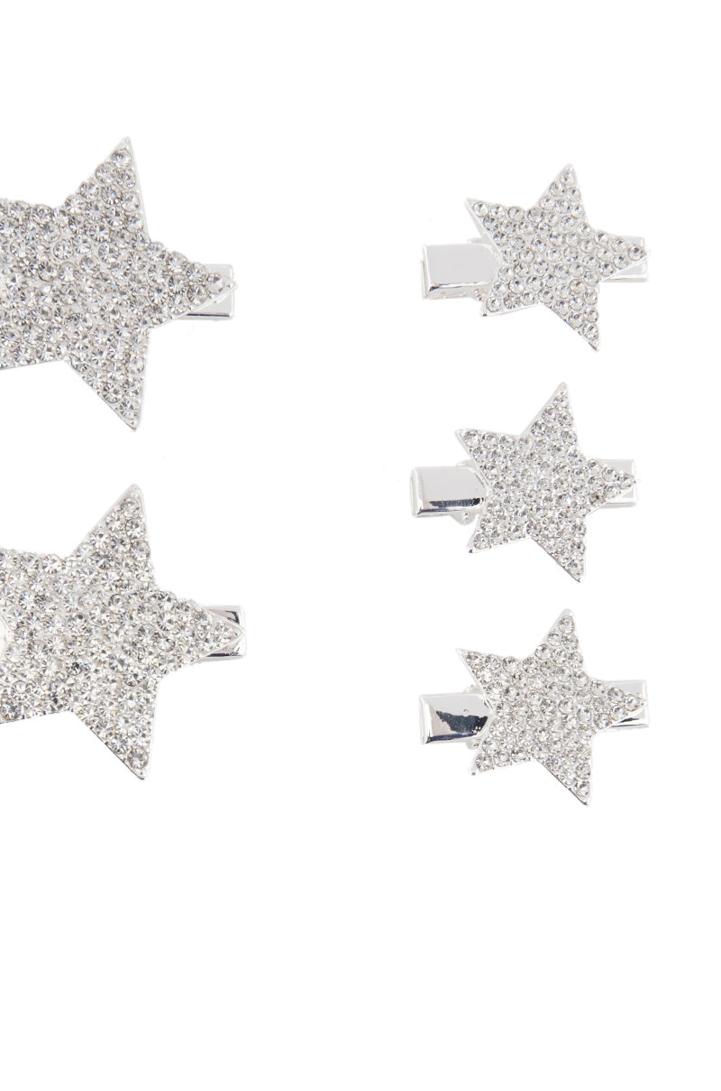 Detail View Im The Star Bling Hair Pin Set 3