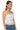 Side View Imogen Square Neck Mesh Tank Top