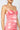 Detail View In A Boss Bitch Mood Mini Dress With Ruched Front in Pink