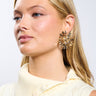 Front View In Bloom Earring