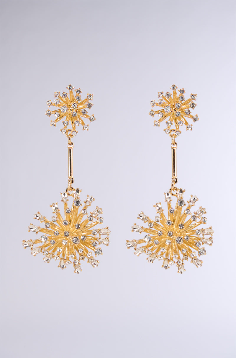 Side View In Full Bloom Earring
