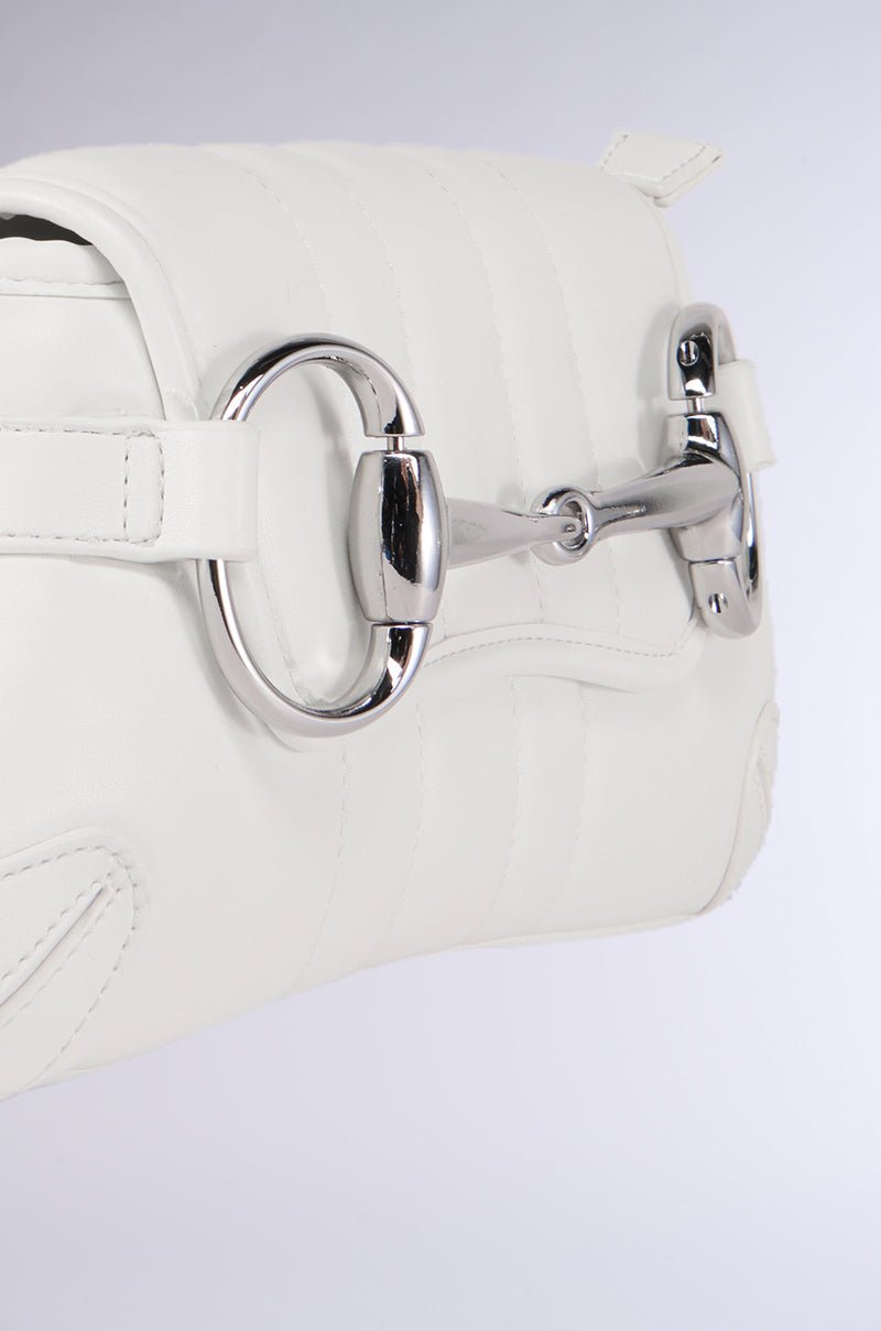 Detail View In Italy Horsebit Purse