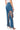 Side View In Love With The Devil Cutout Straight Leg Jeans In Blue