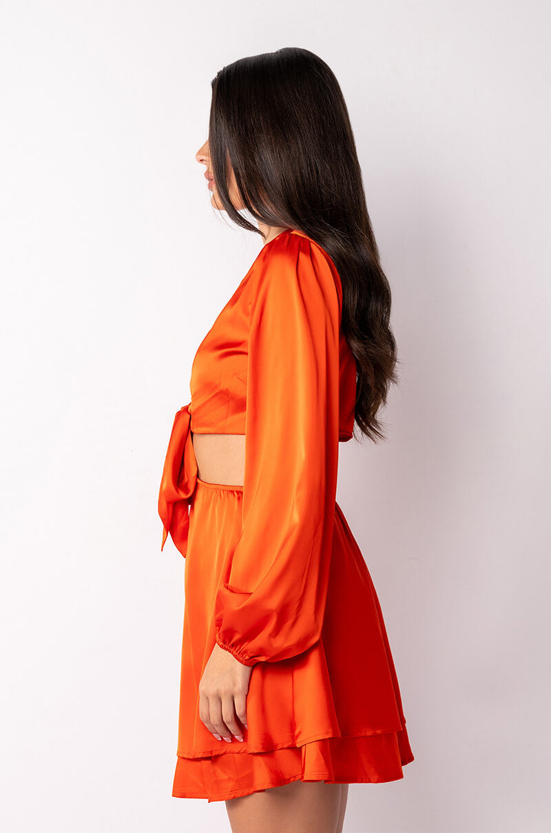 Detail View In Love With This Mini Low V Neck Dress