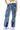 Front View In My Thoughts Ultra Baggy Cargo Jeans