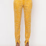 Front View In The Aura Of Love Embellished Satin Pants