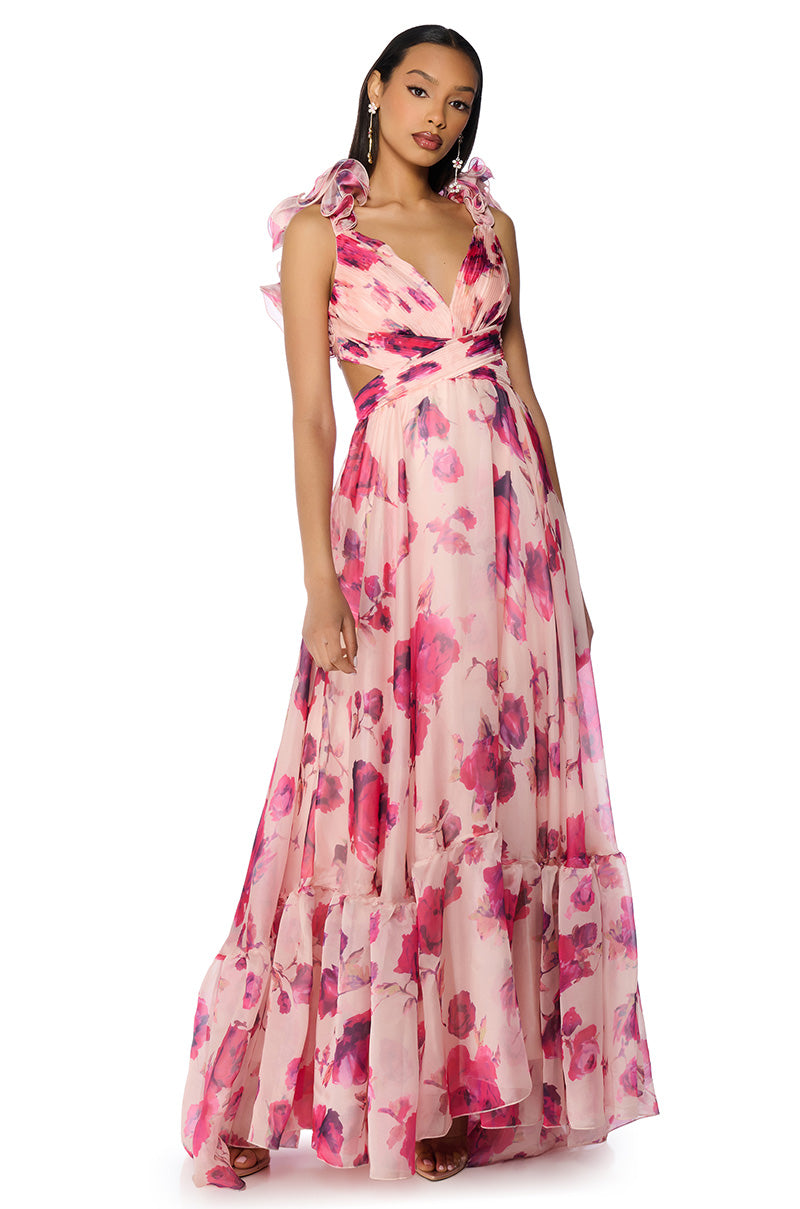 IN THE GARDEN MAXI DRESS AKIRA IN THE GARDEN MAXI DRESS AKIRA