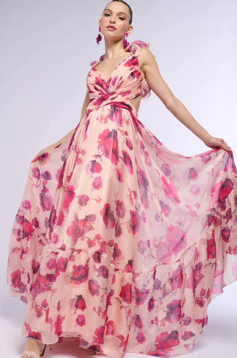 IN THE GARDEN MAXI DRESS AKIRA IN THE GARDEN MAXI DRESS AKIRA
